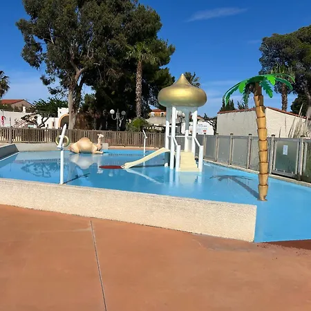 Campsite La Palmeraie 4* Mobil 3 Chambres-6personnes Torreilles